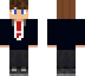 business wilbur with blue eyes