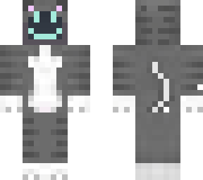 cat robot happy skin