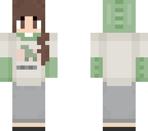 dino hoodie but brown hair (to edit again?)
