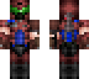 doom slayer red