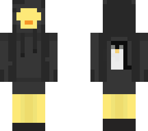 duck with hoodie
