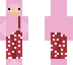 duck with mushroom overalls