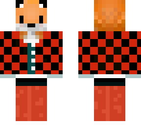fox in red shirt