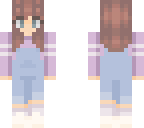 girl in purple simple