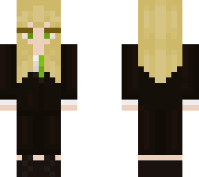 girl in suit