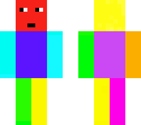 glitchy man