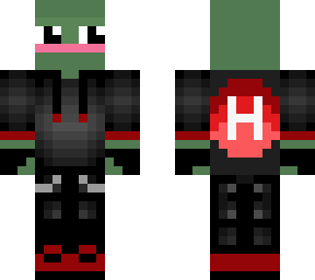 hamzah.1 a minecraft skin pepe the frog edition
