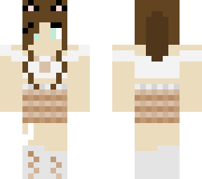 kawaii girl (brown)