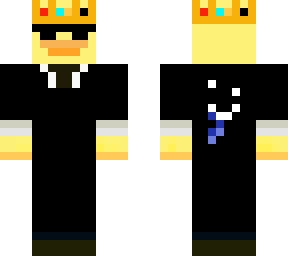 king duck with cool glasses and a suit