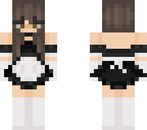 maid brunette
