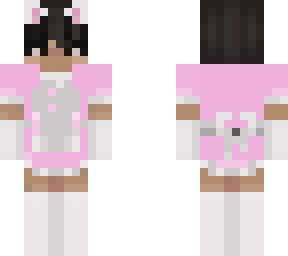 maid cat boy in pink :)