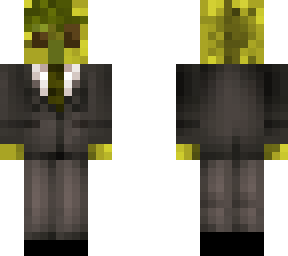 melonen golem mit anzug
