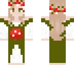 Mooshroom Queen/Princess | Minecraft Skin