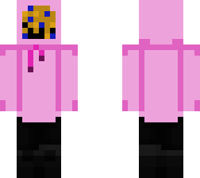 muffin with pink hoodie