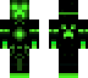 neon robot creeper
