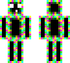 neon slime skin