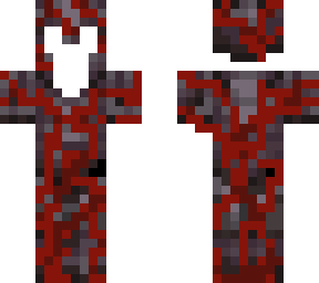 netherite but looks like its from the nether more