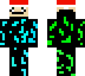 pixel man xmas