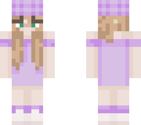 purple girl