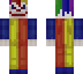 rainbow clown skin