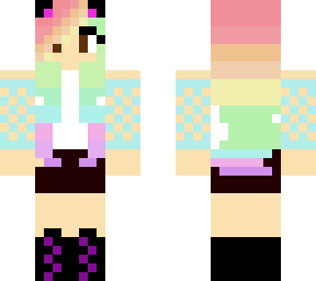 rainbow girl