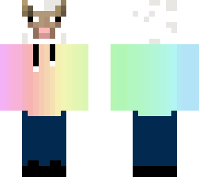 rainbow sweater sheep