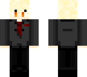 school boy (blonde hair)