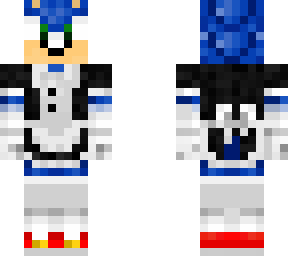 sonic in maid outfit