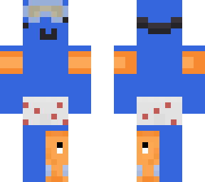 summer time skin blue guy