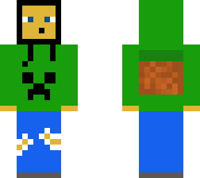 teen wearing creeper hoodie 2