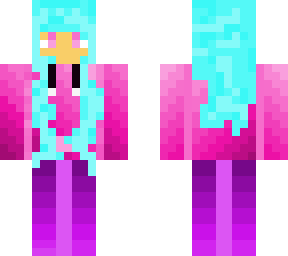 the ombre girl