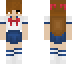 anime school girl