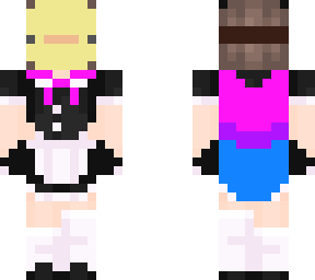 bi duck mask girl lol