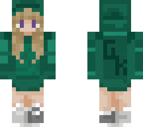 blonde frog hoodie gk initials