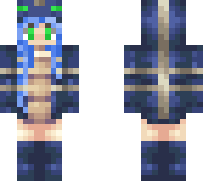 blue phantom girl