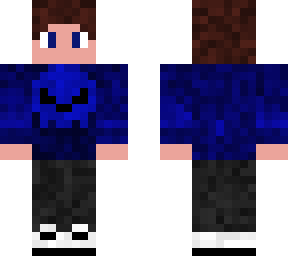 blue skull