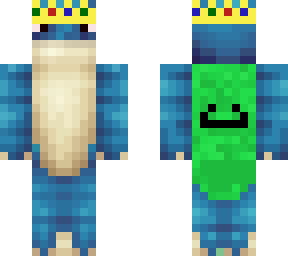 blueman's new skin