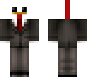 chicken in a suit