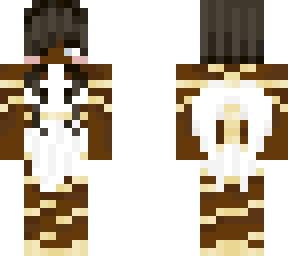 Dark Haired Angel Minecraft Skin