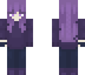 drained purple
