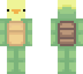 duck in turtle onesie
