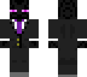 enderman in a tuxedo
