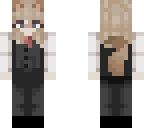 girl in a suit