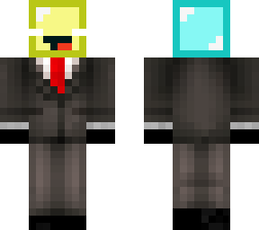 gold and diamond skeppy herobrine