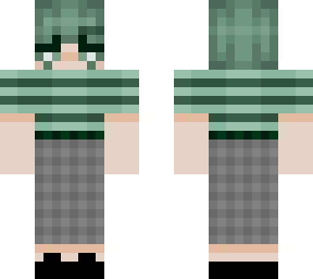 grey green stripes