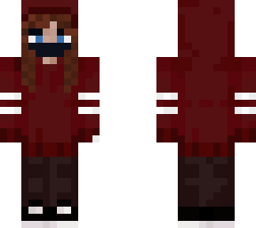 hoodie girl w/ mask & braids