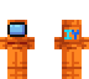 izzy orange among us v.3