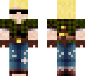 luberjack with glasses