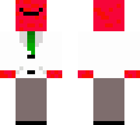 magma man with suit
