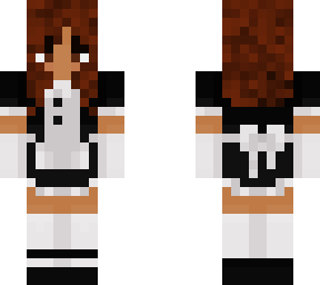maid dress curly hair